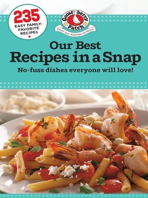 cover image of Our Best Recipes in a Snap
